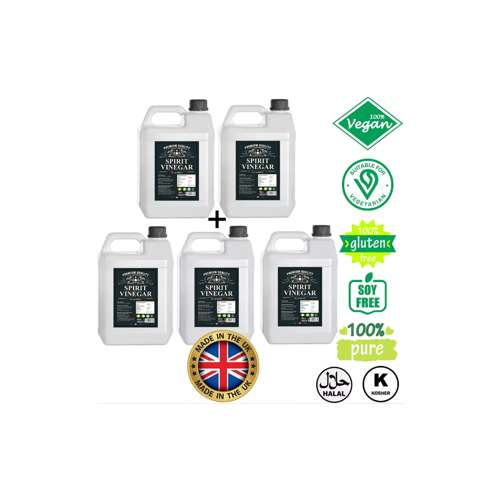 Distilled White Vinegar Pickling - Cooking - Marinating - Cleaning  25 Litres