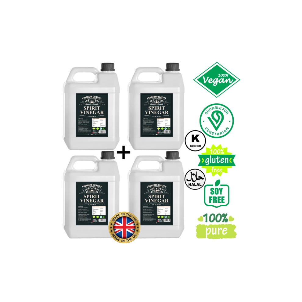 Distilled White Vinegar Pickling - Cooking - Marinating - Cleaning  20 Litres