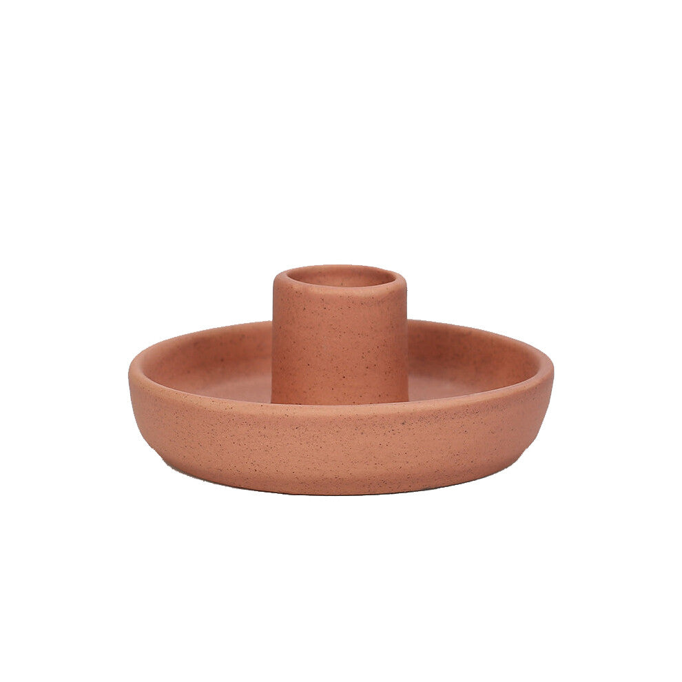 Veile Studios Nordic Ceramic Candle Holder With Jewelry Dish Minimalist Home Decor Jewellery Holders & Organisers