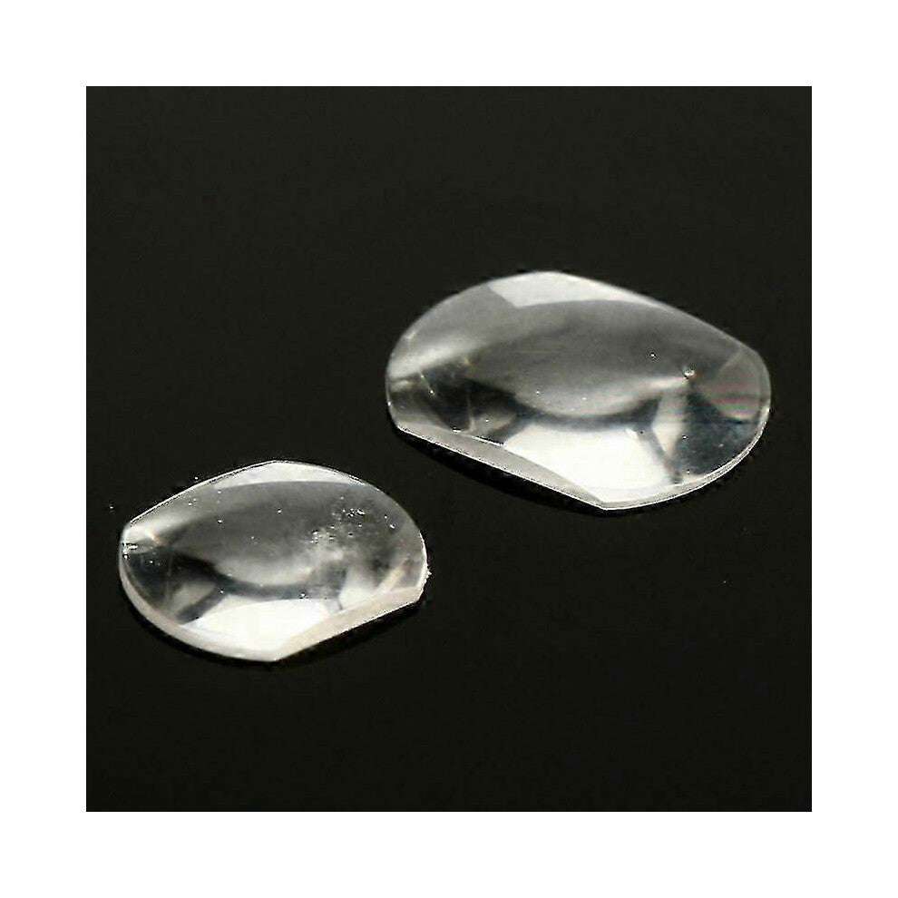 (5.5 x 4.5mm, Please refer to the instruction manual for use) Sapphire Bubble Magnifier Lens for Watch Date Window  Crystal Glass Glue Magnify