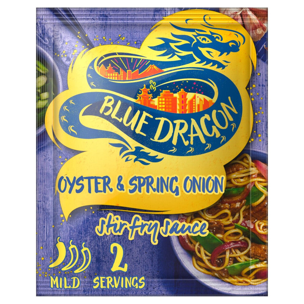 Blue Dragon Stir Fry Sauce - Oyster & Spring Onion (120g) - Pack of 6