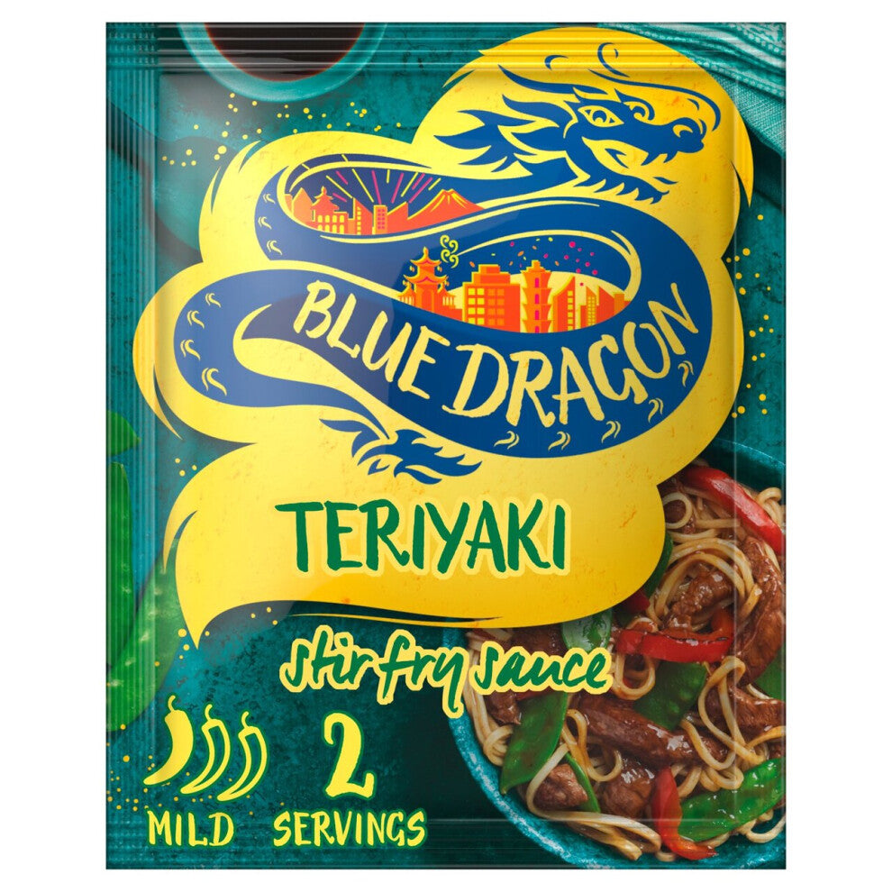 Blue Dragon Stir Fry Sauce - Teriyaki (120g) - Pack of 6