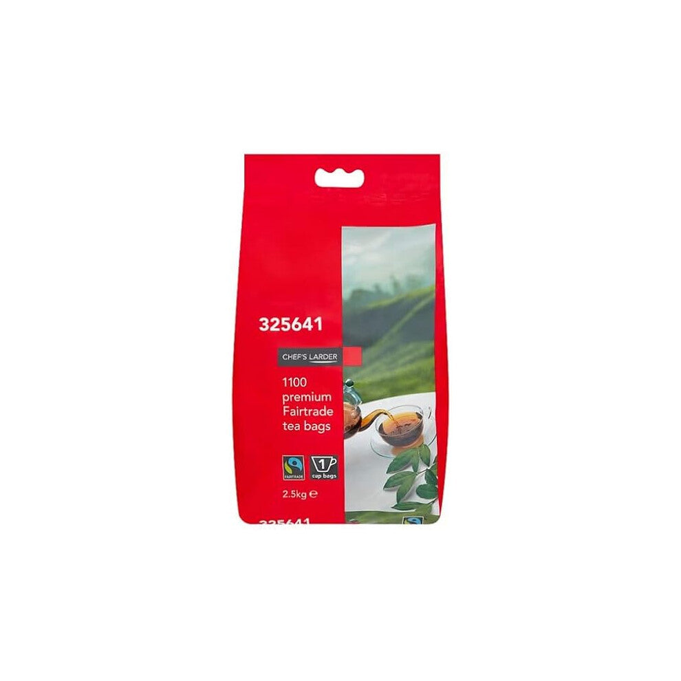 Chef's Larder 1100 Fairtrade Premium Tea Bags 2.5kg