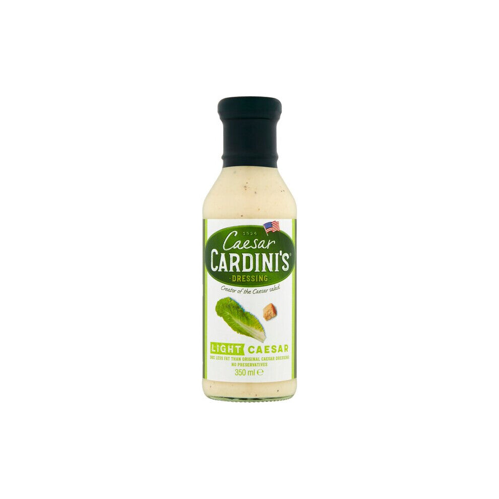 Cardini's Light Caesar Dressing 350ml - Pack of 2