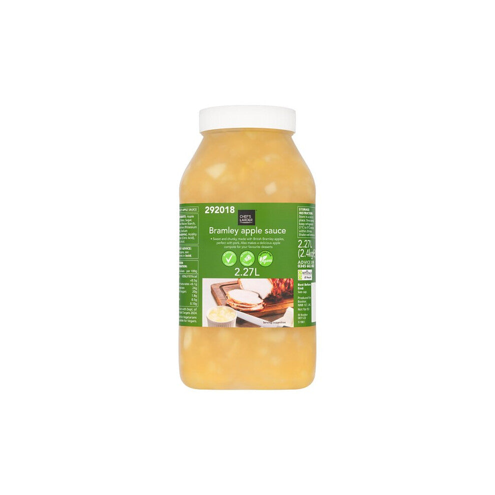 Chef's Larder Bramley Apple Sauce 2.15L Pack of 4