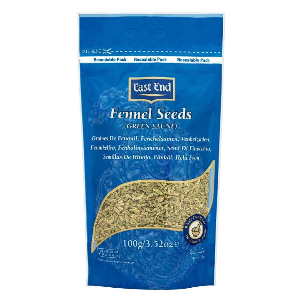 East End Fennel Seeds (100g) - Pack of 2