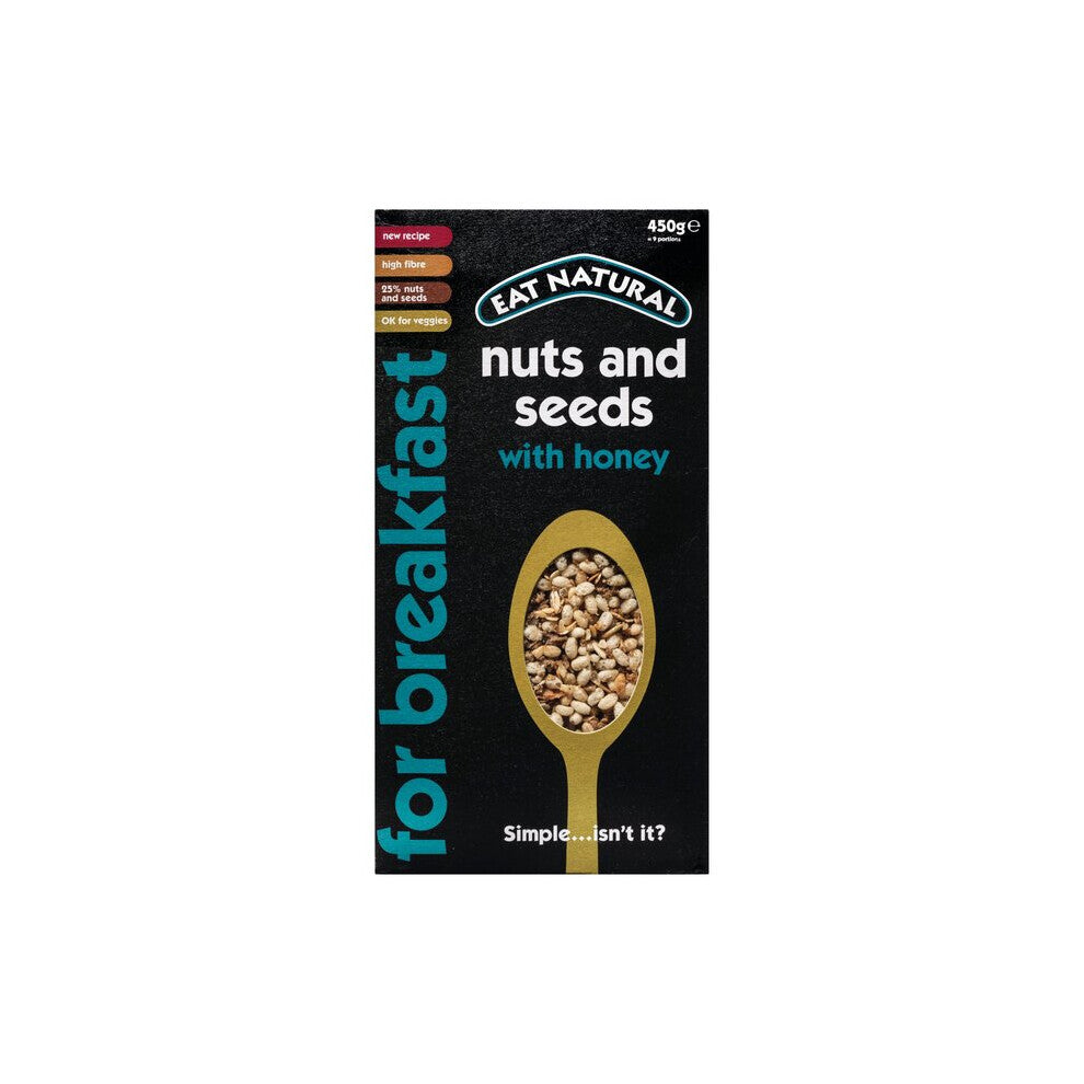 Eat Natural Nuts & Seeds with Honey 450g