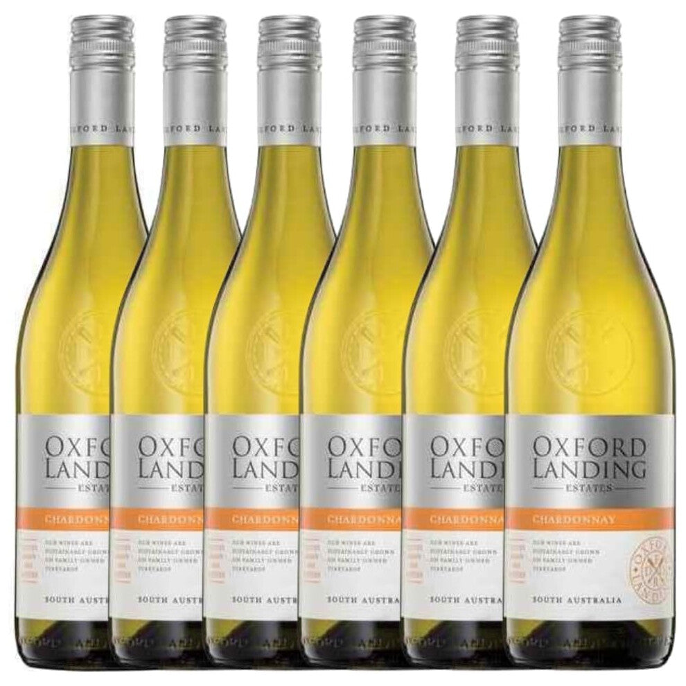 Oxford Landing Chardonnay | White wine |12.5% ABV |Case of 6 bottles