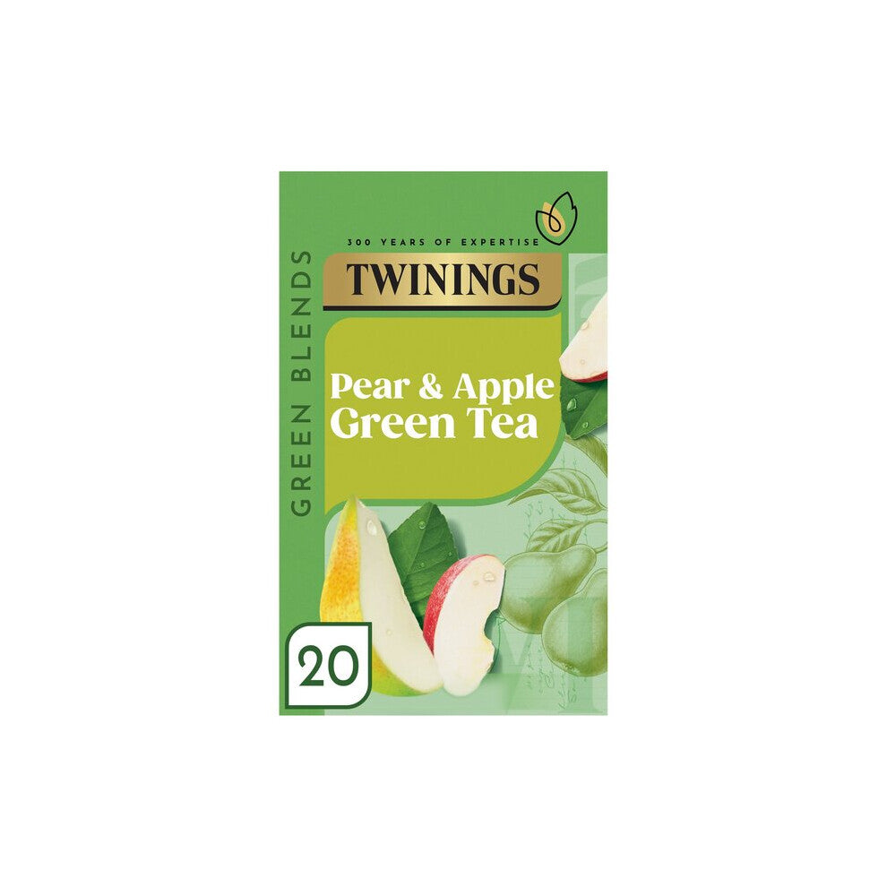 Twinings Green Tea Pear & Apple Flavour Tea Bags (20)