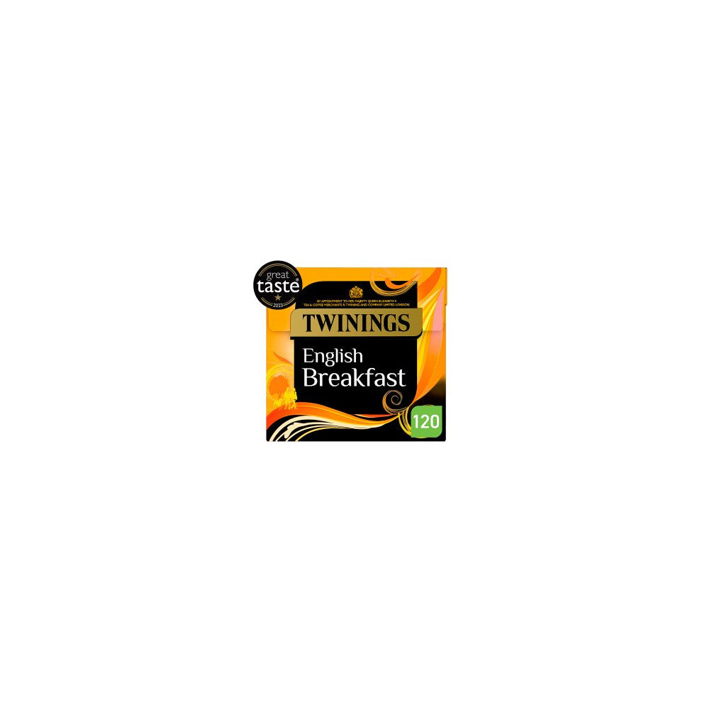 Twinings English Breakfast Tea Bags 120 per pack