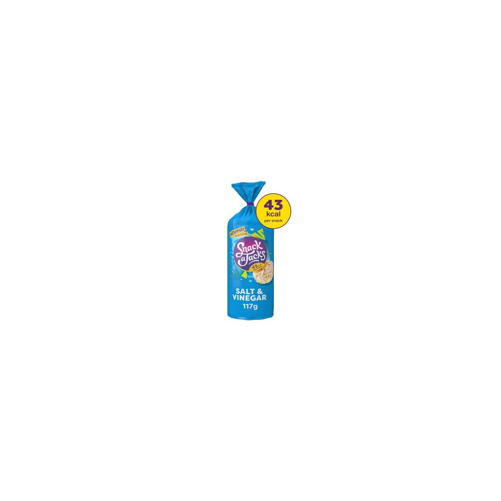Snack-a-Jacks Jumbo Salt & Vinegar (126g) - Pack of 2