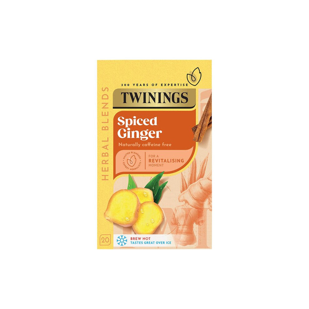 Twinings Spiced Ginger 20 Tea Bags 35G