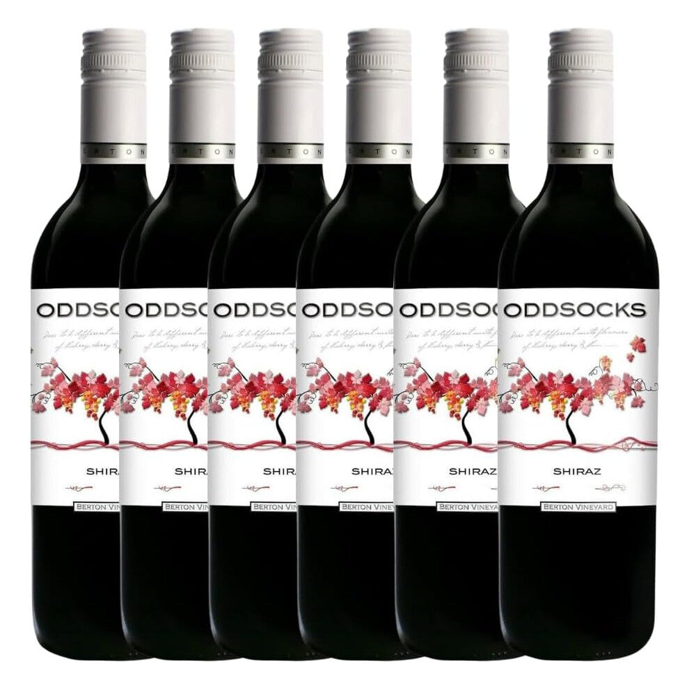 Odd socks Shiraz | Austraila Red wine | 75cl | pack of 6 bottles