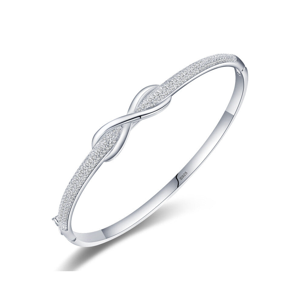 BraceletWomanInfinity925PlatedSilver,BraceletWomanGiftMother's DayBirthdayWomanMom