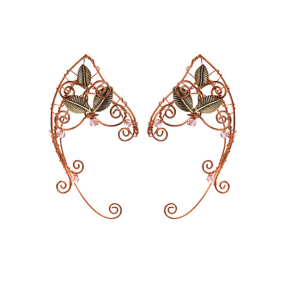 1 Pair Creeper Ear Climber Earrings Wrap Around Ear Clips Wrap Around Cuffs Elf Ear Studs Jacket Earrings Earring for Women