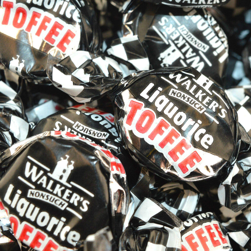 Walkers Liquorice Toffee Packet, 1 kg