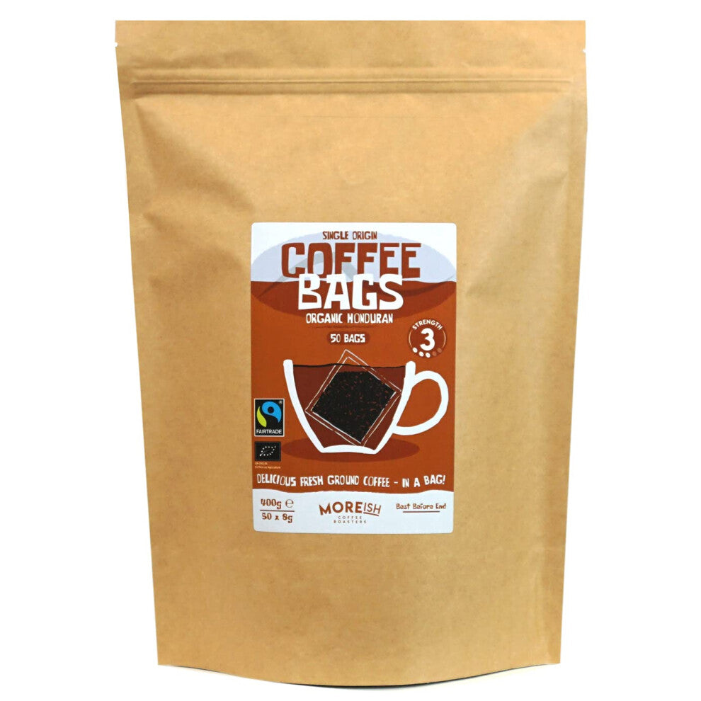 Coffee Bags - Organic Honduran Fairtrade (50 Single Origin Coffee Bags)