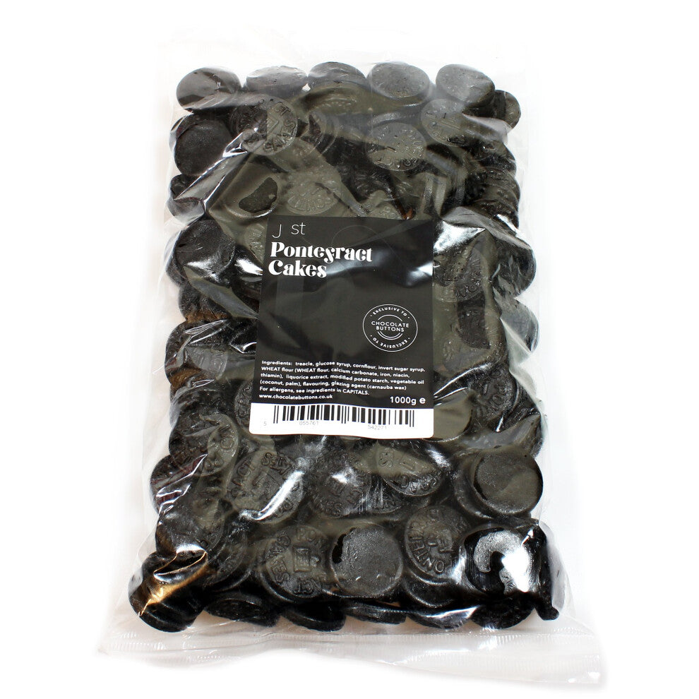 Just Treats Pontefract Cakes (1 Kilo Party Bag)