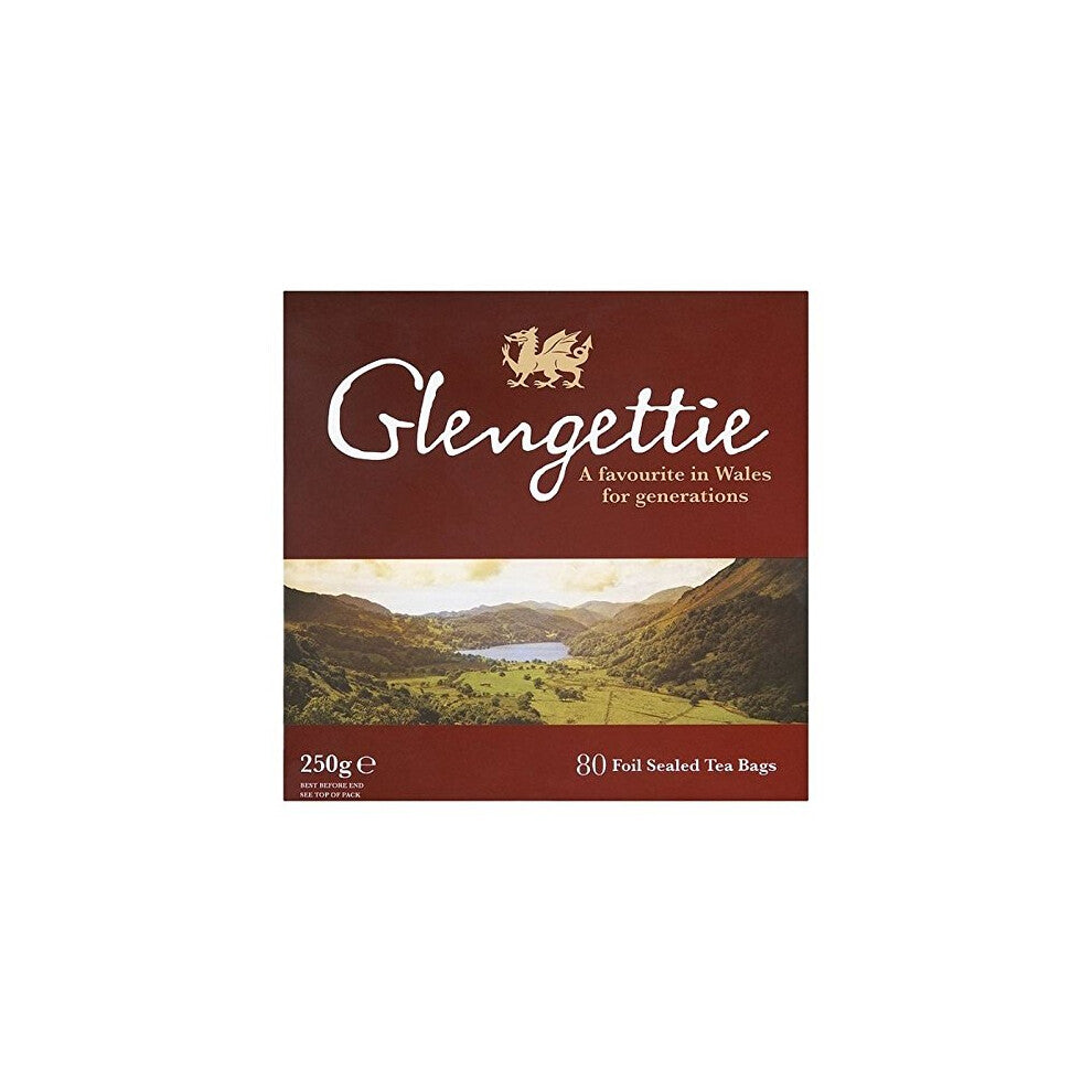 Tea Bags 80 per Pack - Pack of 6