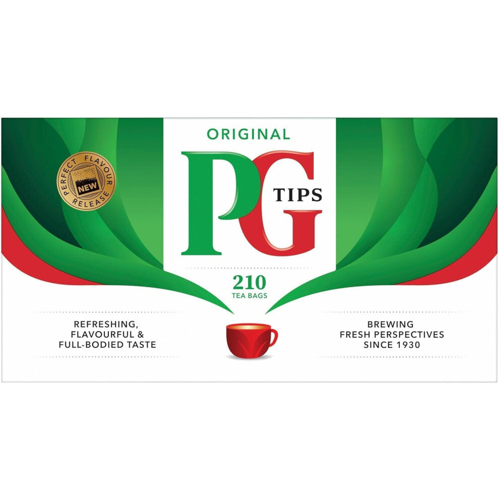 Original | Black Tea Bags Bulk | Refreshing, Flavourful & Full-bodied | 4 x 210 Tea Bags | 840 Plant Based Biodegradable Teabags