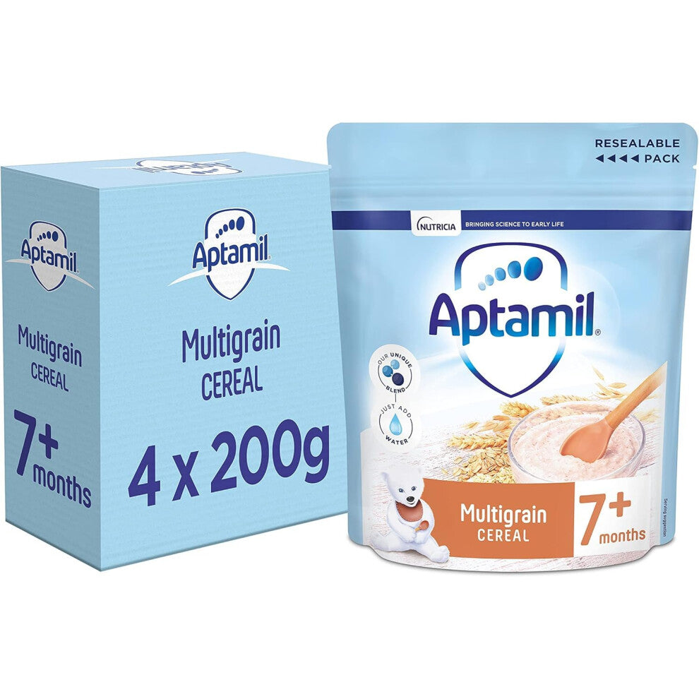 Multigrain Porridge Baby Food Cereal, 7+ Months, 200g (Pack of 4)