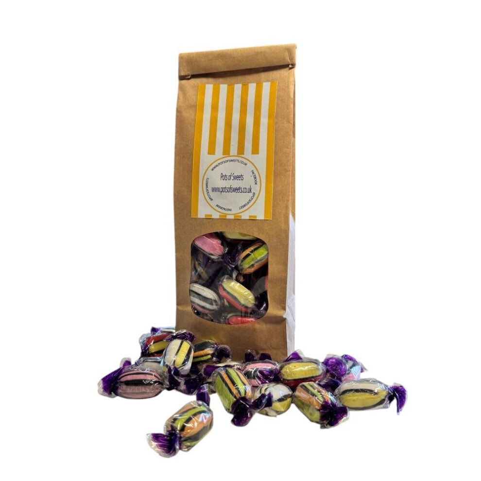 Pots Of Sweets 300g Bag of Buchanans Liquorice Assortment Sweets