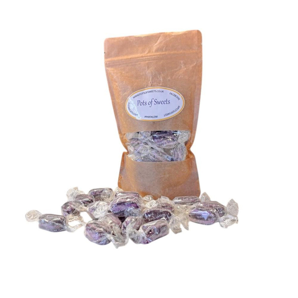 250g Pouch of Sugar Free Blackcurrant and Liquorice