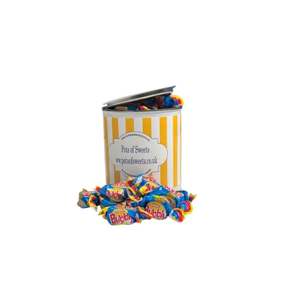 250g Paint Pot Tin of Anglo Bubble Bubblegum