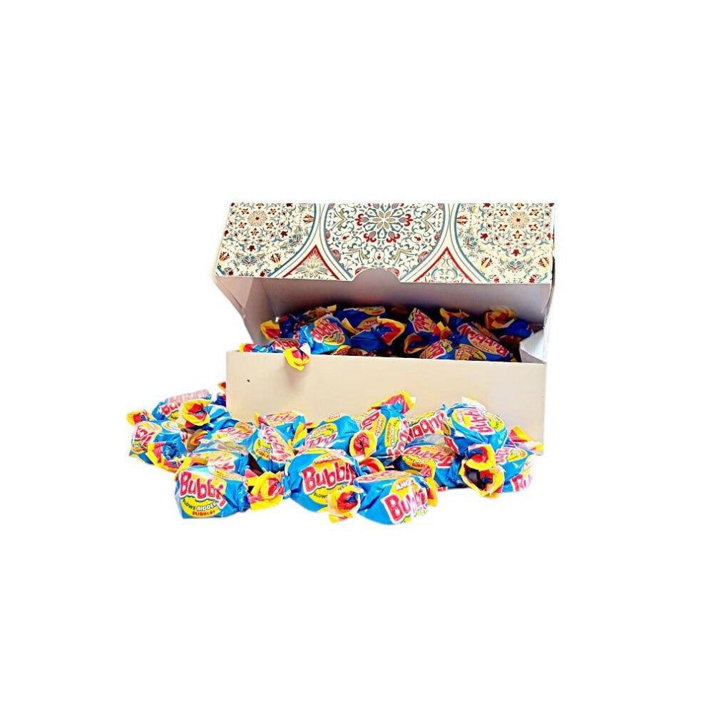 250g Rectangular Box Peppermint Pattern of Anglo Bubble Bubblegum