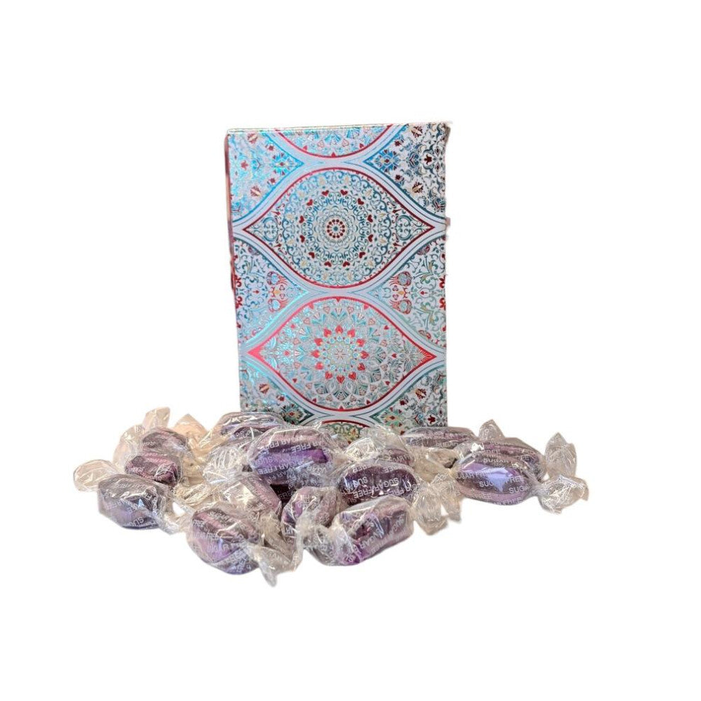 250g Rectangular Box Peppermint Pattern of Sugar Free Blackcurrant and Liquorice