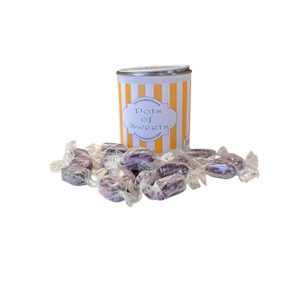 250g Paint Pot Tin of Sugar Free Blackcurrant and Liquorice