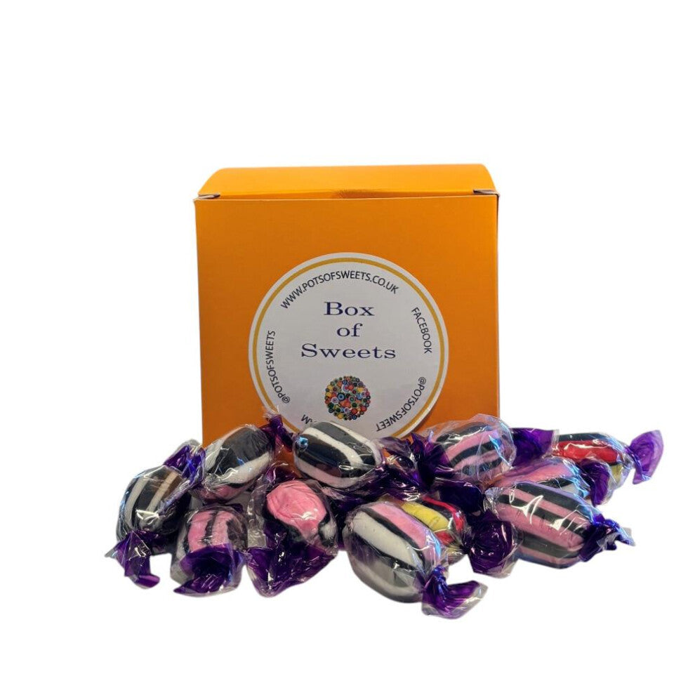 300g Sunkissed Orange Box of Buchanans Liquorice Assortment Sweets