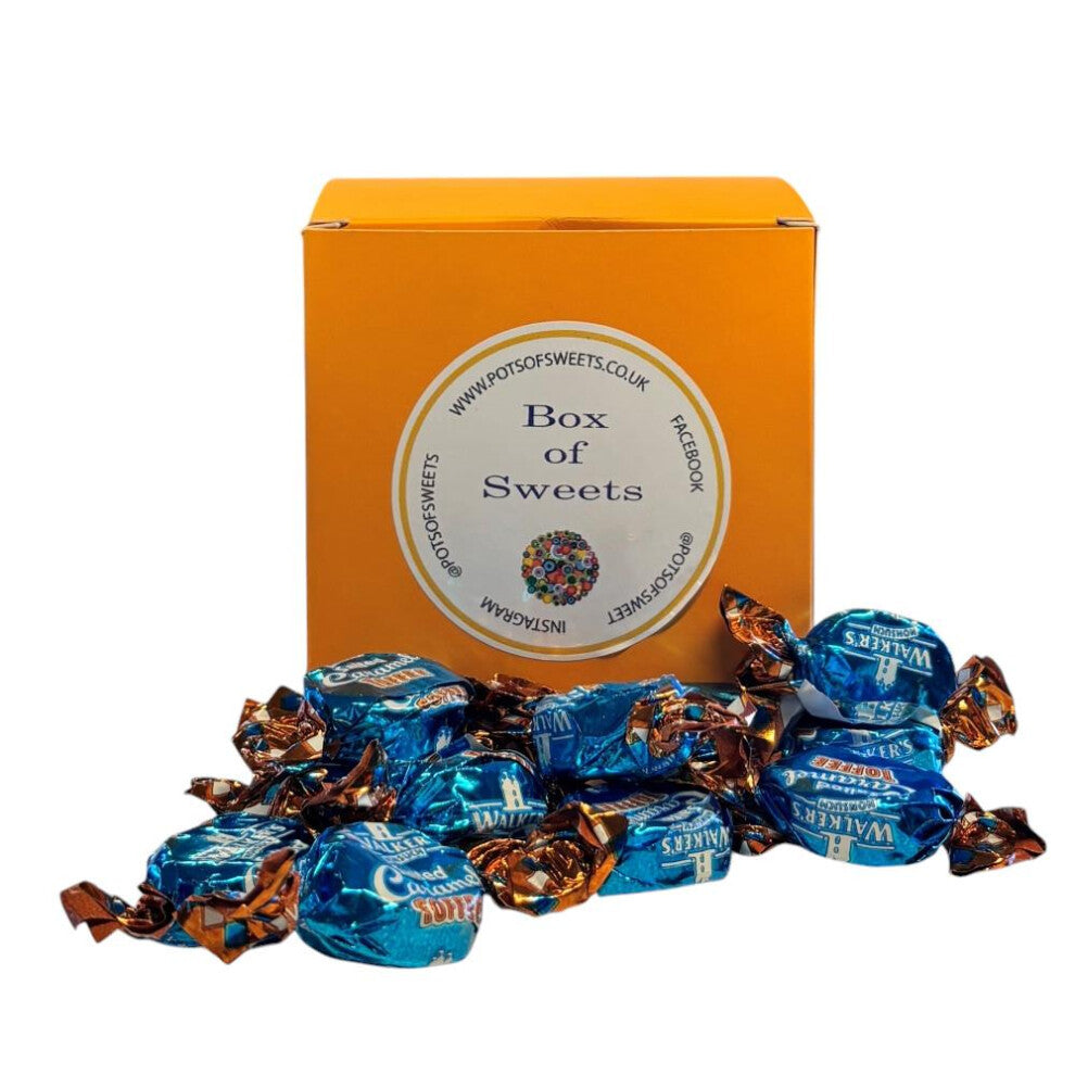 300g Sunkissed Orange Box of Walkers Salted Caramel Toffee