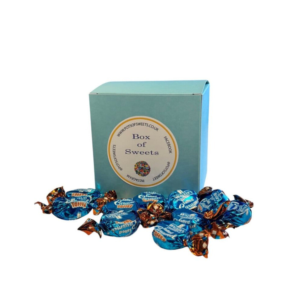 300g Blue Breeze Box of Walkers Salted Caramel Toffee