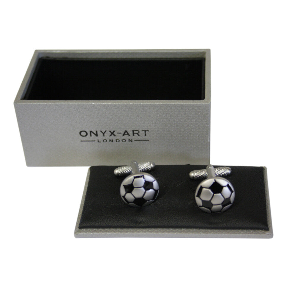 Metal Football Sporting Cufflinks