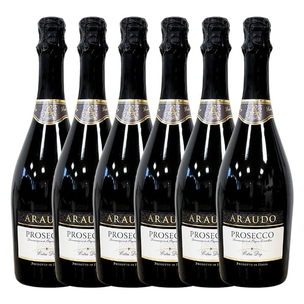 Araudo Prosecco DOC |Sparkling Wine | case of 6 x 75cl Bottles