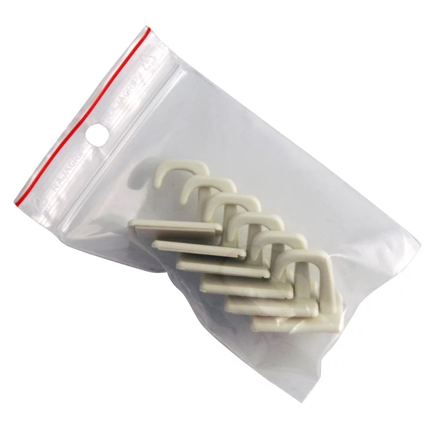 Pharmavoyage Lot de 6 Crochets Adhésifs pour Moustiquaire