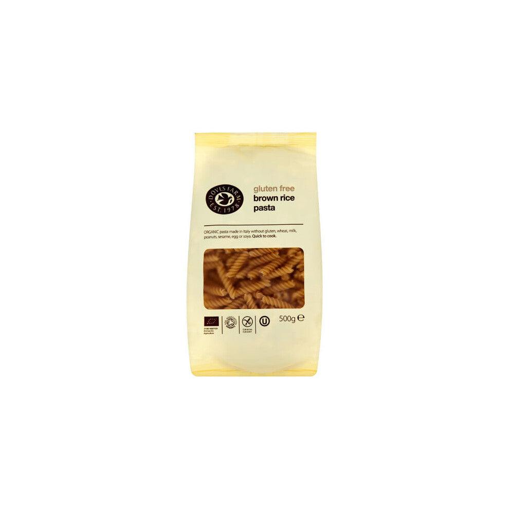 Doves Farm  Gluten Free Brown Rice Fusilli Pasta 500g