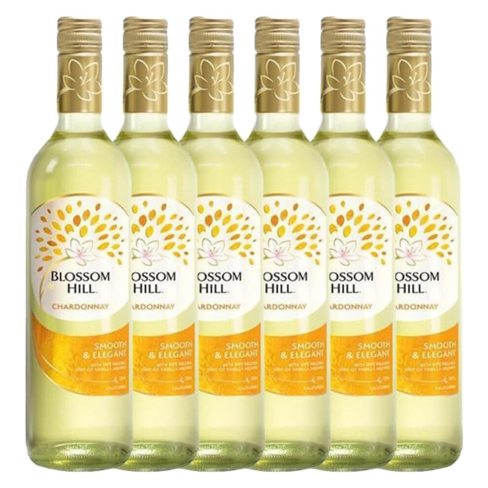 Blossom Hill Chardonnay White wine | Case of 6 bottles | 75cl