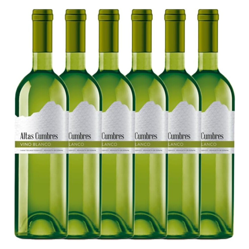 Altas Cumbres Vino Blanco| Spain| White Wine | case of 6 bottles x 75cl | ABV 11%