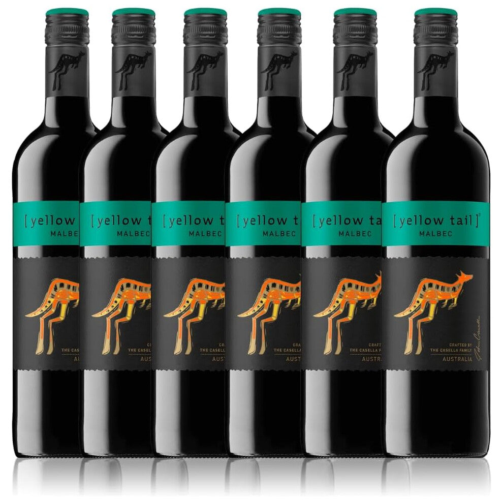Yellow Tail wine Australian Red wine| Malbec | Case of 6 bottles