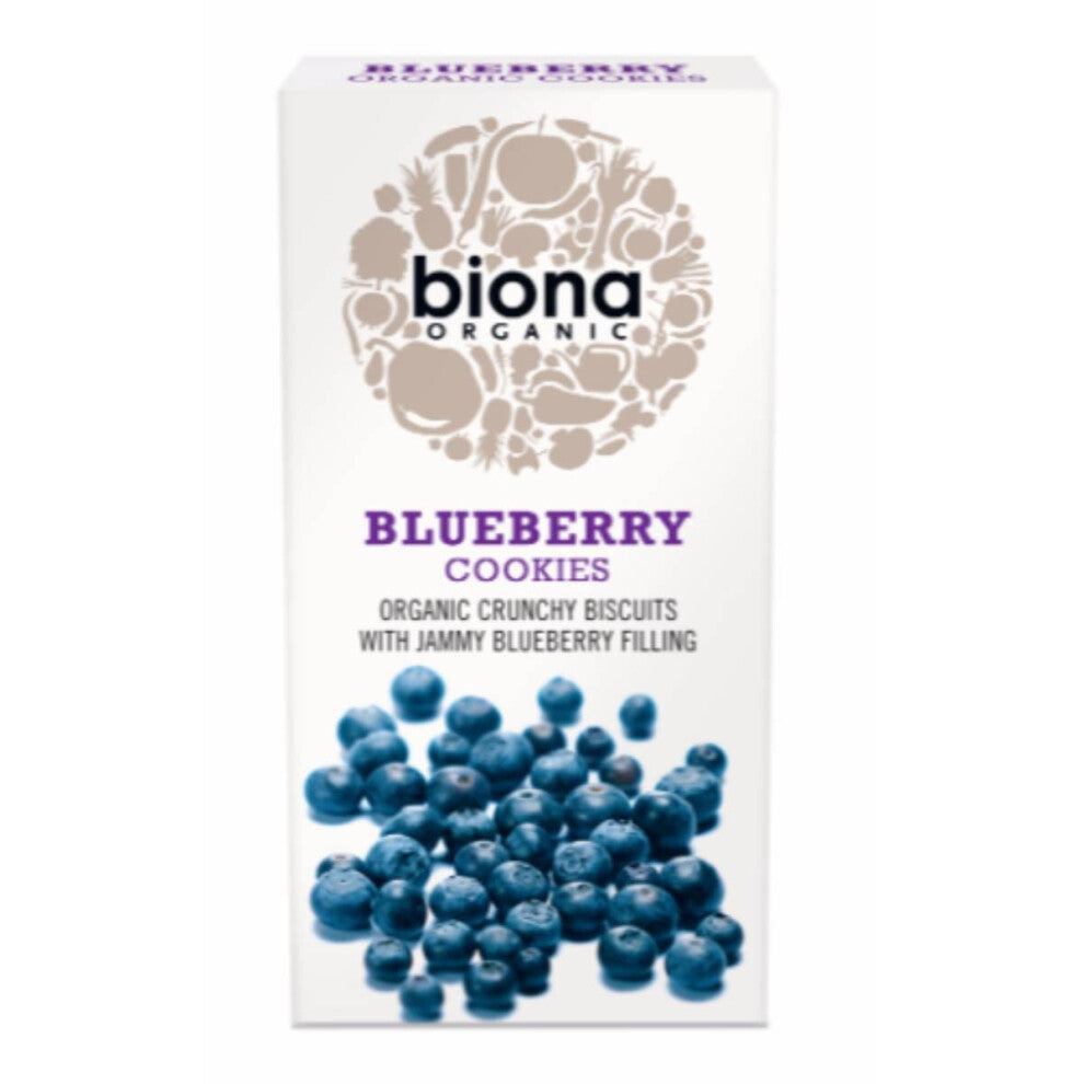 Biona Blueberry Filled Cookies 175g