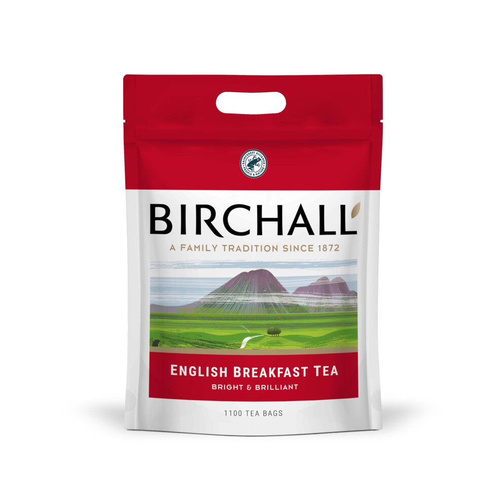 Birchall Tea - English Breakfast Tea - 2 Boxes Of 1100 Plant-Based Tea Bags - Robust, Flavorful, and Perfectly Balanced to Start Your Day