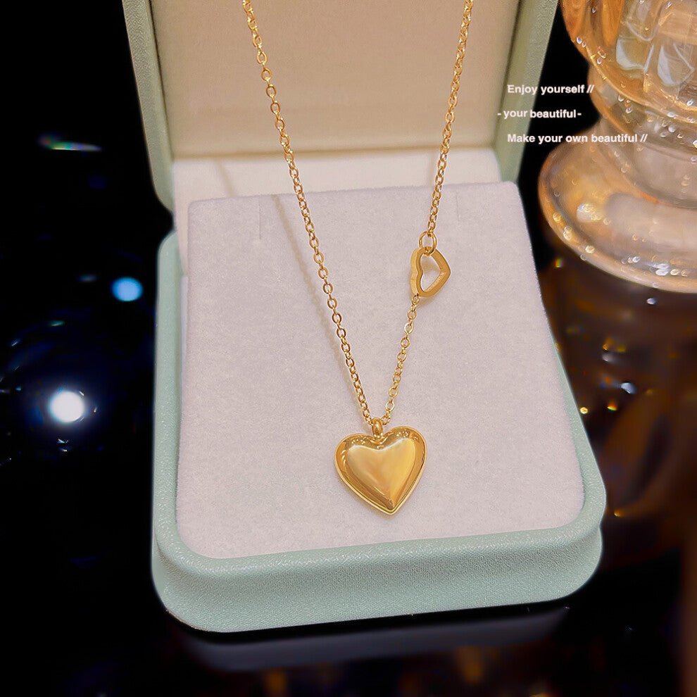 (X132) A versatile and high-end pendant with a niche design and a simple collarbone chain