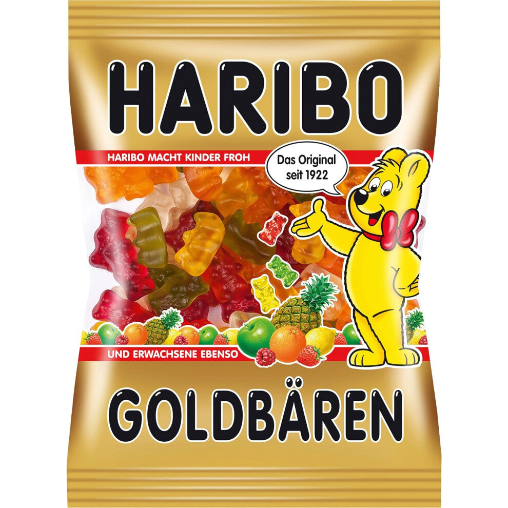 HARIBO Goldbaren Candy, Fruity 24 x 80g