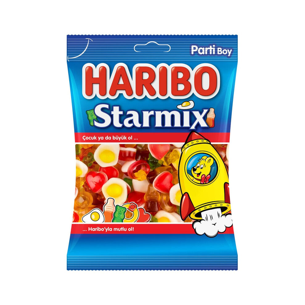 Haribo Starmix Gummy Halal Candy (Halal), 12 x 80g