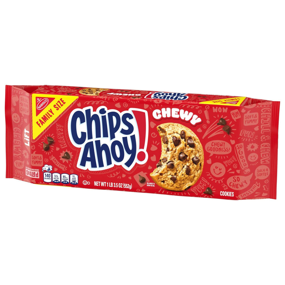 Chips Ahoy Chewy Cookies Family Size 552g