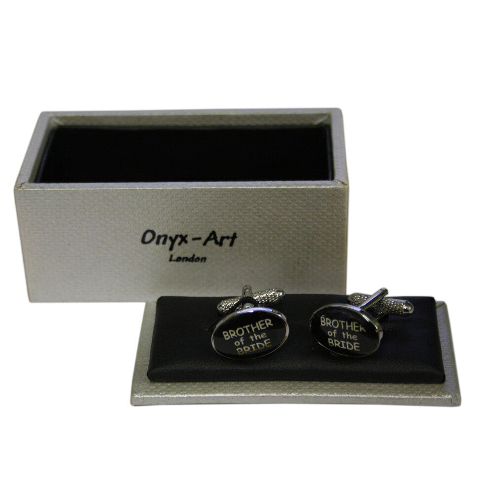 Brother Of The Bride Wedding Party Cufflinks