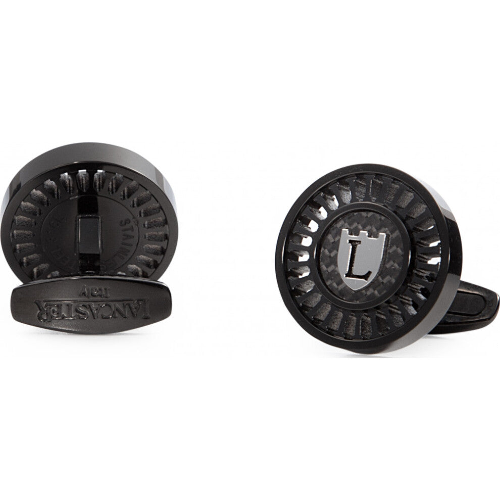 Lancaster GLA012BK Mens Cufflinks