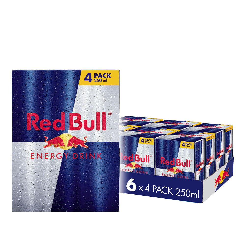 Red Bull Energy Drink 250 ml x4 (Pack of 6)